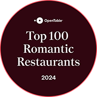 OpenTable Top 100 Romantic Restaurants